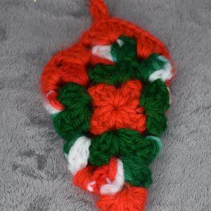 Vintage Handmade Knit Stuff-able Ornament
